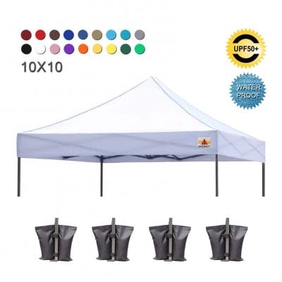 ABCCANOPY 100% Waterproof Pop Up Tent