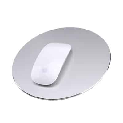 LoiStu Round Aluminum Mouse Pad