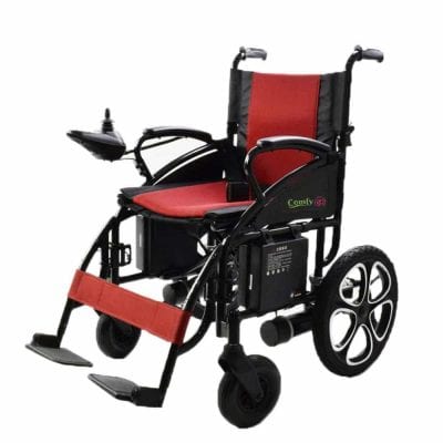 ComfyGO Motorized Folding Wheelchair