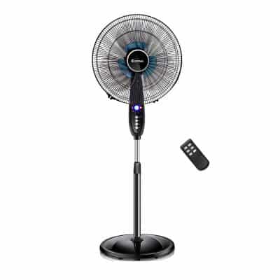 COSTWAY Pedestal 16-Inches 3-Speed Adjustable Height Fan