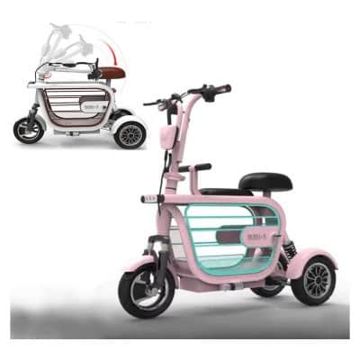 WLY Folding Electric Tricycle Scooter