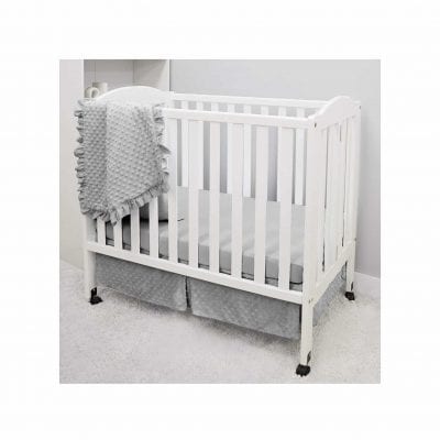 American Baby Company Heavenly Soft Baby Mini Crib