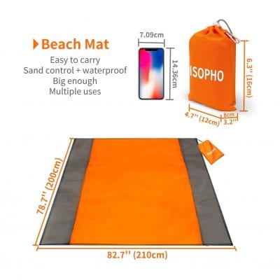 ISOPHO Sand Proof Beach Blanket