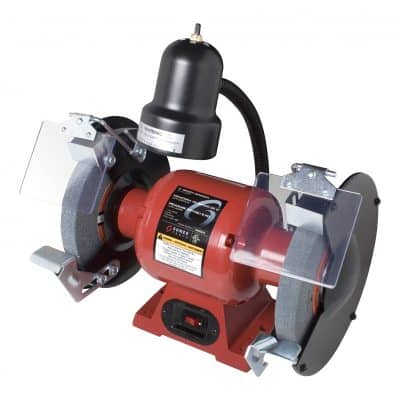 Sunex 5002A 8-Inch Bench Grinder with Light