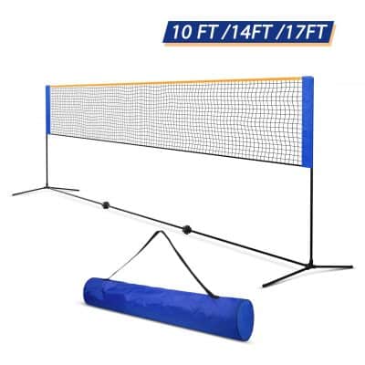 ORIENGEAR Portable Badminton And Tennis Volleyball Net