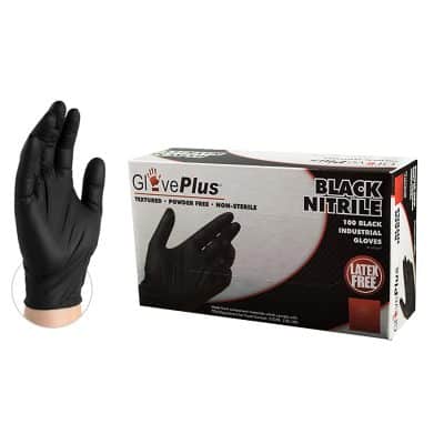 Ammex GlovePlus Industrial Nitrile Rubber Gloves