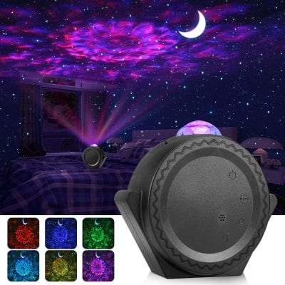 ALOVECO Night Light Star Projector for Party Game Room