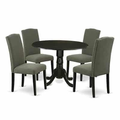 East West Furniture Round Kitchen Table