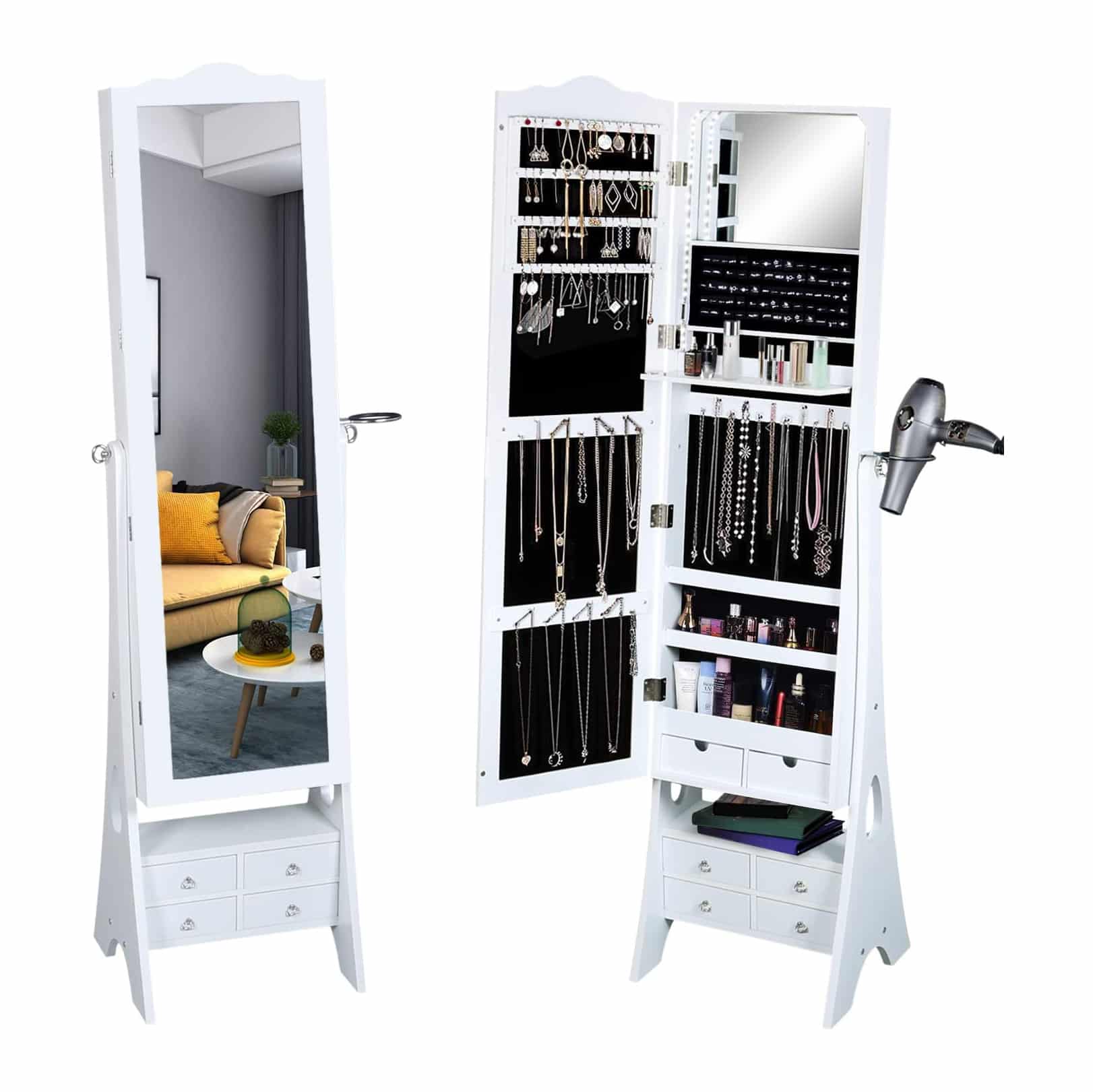 Top 10 Best Jewelry Cabinets in 2022 Reviews - Show Guide Me