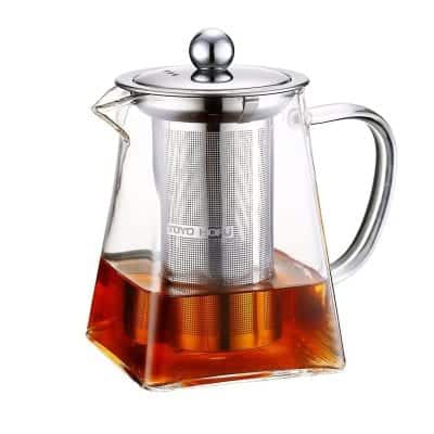 TOYO HOFU Glass Tea Kettle w/Infusers