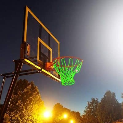 MCNICK & COMPANY Glow in The Dark Outdoor Basketball Net