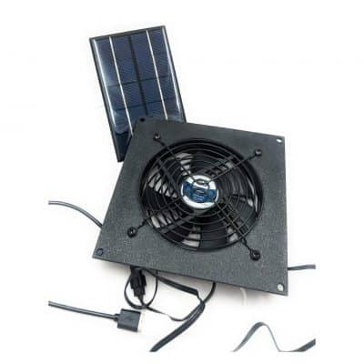coolerguys Small Solar Powered Fan