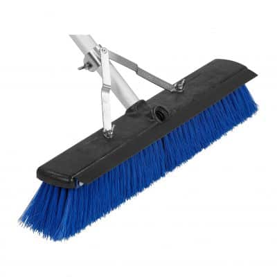 Carlisle 3621961814 Push Broom, Blue