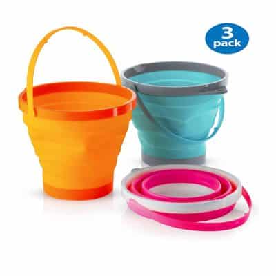 Top Race Pail Collapsible Bucket 3 Pack