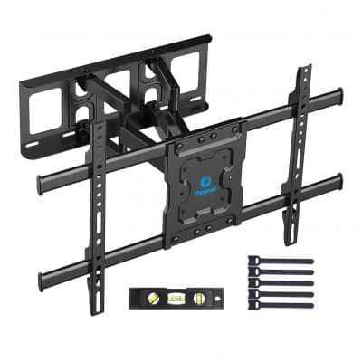 Pipishell Full Motion Flat Curved TV Wall Mount
