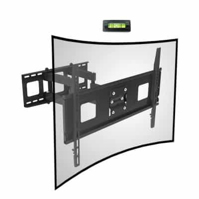 Fleximounts Curved Flat 32-65 inch TV Wall Mount