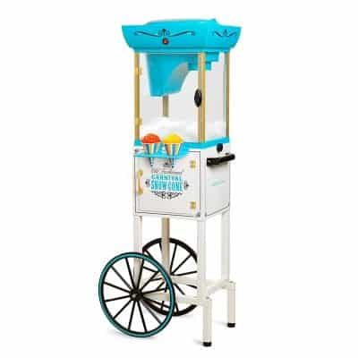 Nostalgia Snow Cone Machine Cart