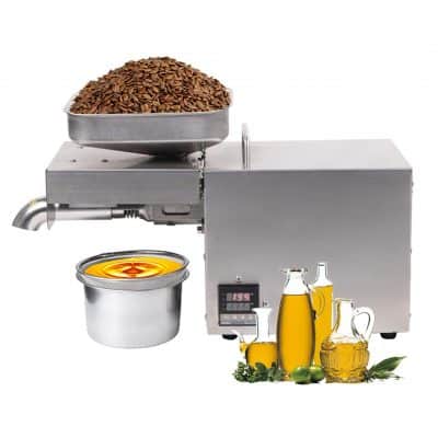 YUEWO Store Automatic Nut Seeds Olive Oil expeller