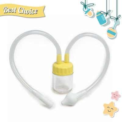 Wowly Baby Nasal Aspirator & Snot Sucker and Nose Cleaner- Yellow