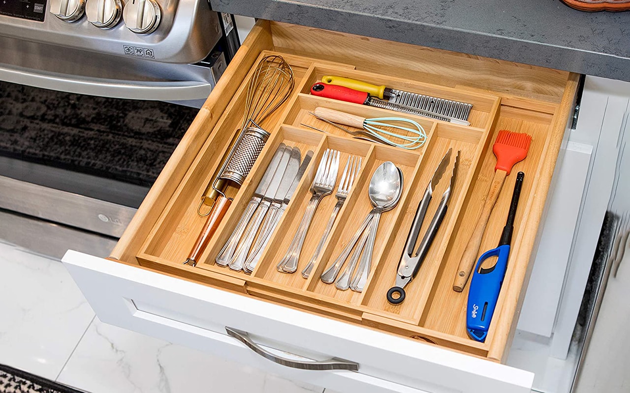 Top 10 Best Bamboo Drawer  Organizers  in 2022 Reviews