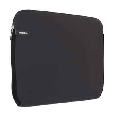 AmazonBasics 15.6-Inch Black Laptop Sleeve