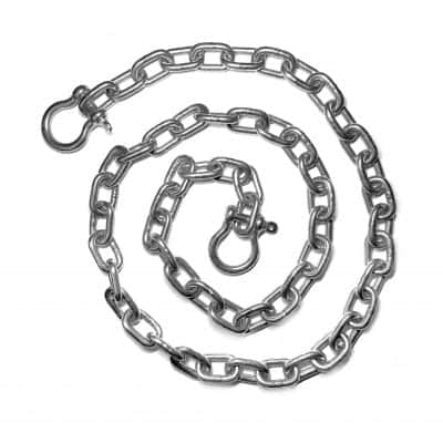 5/16" by 10' US Stainless Anchor Chain