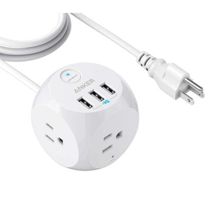 Anker 3 Outlets and 3 USB Ports USB Power Strip