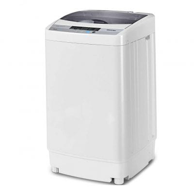 Giantex Full-Automatic Portable Compact 9.92 Lbs. Capacity Washing Machine