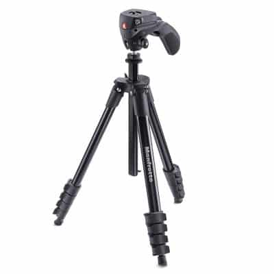 Manfrotto Compact Aluminum 5 Section Tripod Kit