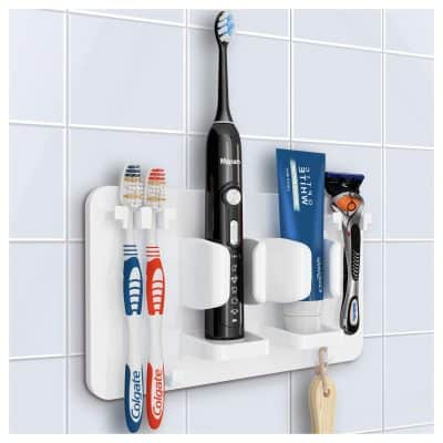 Mspan Toothbrush Razor Holder for Shower