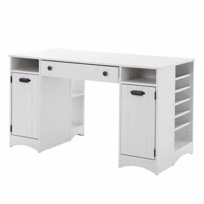 South Shore Pure White Artwork Craft Table