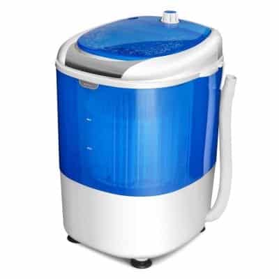 COSTWAY Electric Compact Mini Laundry Washing Machine (Blue)