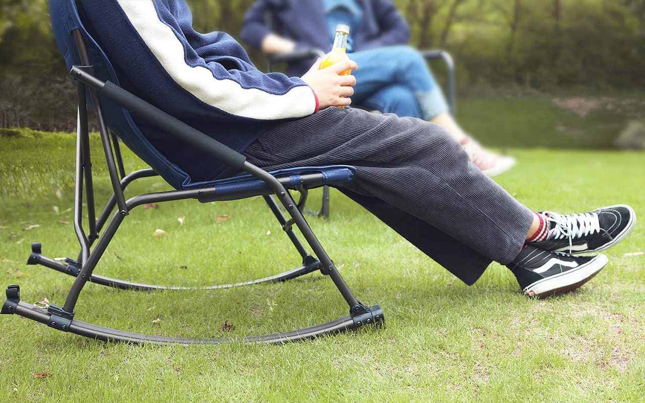 Outdoor Foldable Rocking Chair 