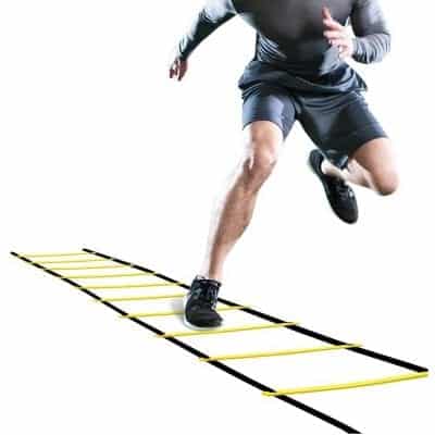 Ghb 20ft 12 Rung Training Agility Ladder with Carrying Bag