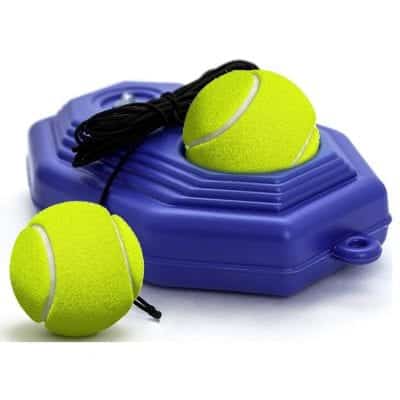 Funsraying Tennis Trainer Equipment with Two String Balls
