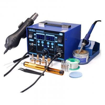 YIHUA 2 in 1 862BD and SMD ESD Safe Soldering Iron Station