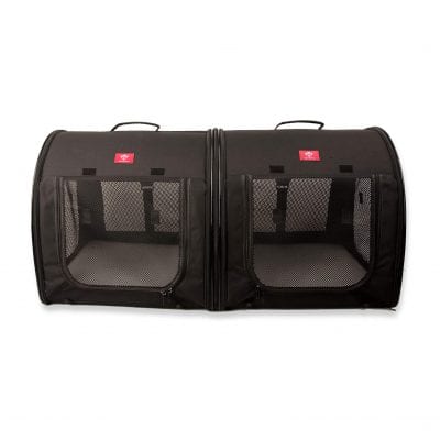 One for Pets Portable 2-in-1 Double Pet Carrier