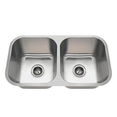 MR Direct Store 3218A Equal Double Bowl Sink