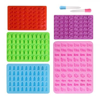 W-Sugars Candy Chocolate Silicone Mold and Ice Cube Tray