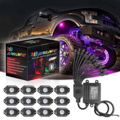 Swatow 4x4 Bluetooth Multicolor Led Rock Lights