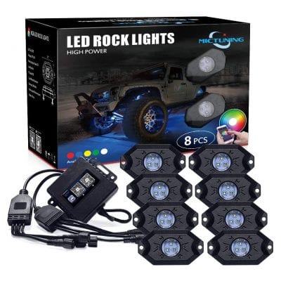Mictuning 2nd-Gen Led Rock Lights with Music Mode