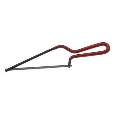 Superior Tool 37700 Red Mini Hacksaw