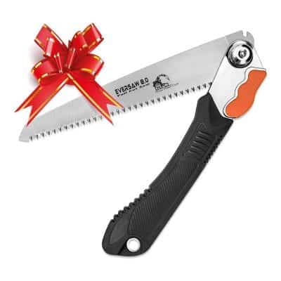 Home Planet Gear Folding Hand Saw 8 Inches Carbon Steel Blade